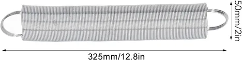 Vista 3 de 2pcs Electric Fence Spring Gates, acero inoxidable 16 pies de tensión de ganado de primavera para pasto