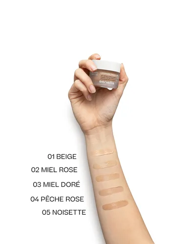 Vista 3 de Sensilis Actualizar Maquillaje 02 Miel Rose 1 fl oz