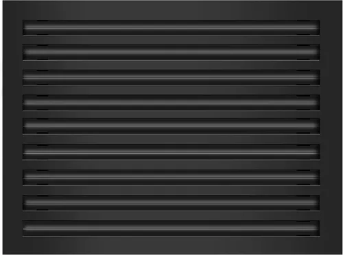 Vista 16 de Buildmart - Cubierta de ventilación de CA moderna de 18x18 - Ventilación decorativa de aluminio blanco - Difusor de ranura lineal estándar - Rejilla