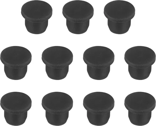 Vista 33 de MECCANIXITY - Tapones de silicona en forma de T (26mm, 1 pulgada de diámetro), color negro