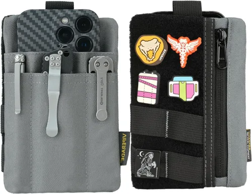 Vista 8 de VIPERADE VE27 EDC Organizador, bolsa multiherramienta de 6 bolsillos con cremallera