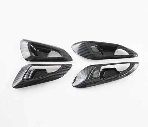 Vista 7 de Accesorios para el interior del automóvil compatibles con Chevrolet TRAX 2023 2024, manija de puerta, cubierta de panel de cuenco, bordes de marco