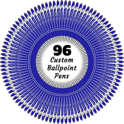 Vista 72 de 12 bolígrafos personalizados a granel, bolígrafos personalizados con grabado personalizado con nombre o texto, regalo ideal de aniversario