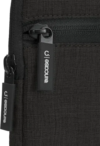Vista 4 de Incase Maletín de transporte con cremallera, bolsa pequeña para computadora de 13 pulgadas, elegante funda para laptop + funda para computadora