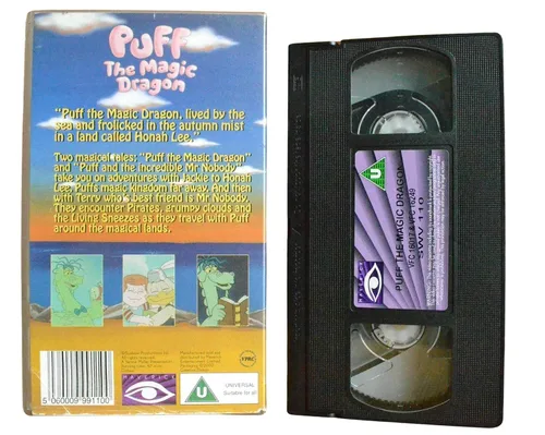 Vista 2 de Puff, the Magic Dragon VHS