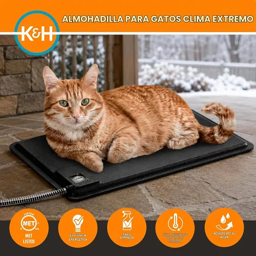 Vista 3 de K&H Pet Products - Cojín climatizado para gatitos de clima extremo