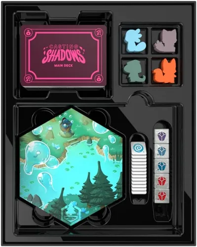 Vista 3 de Juego de mesa Unstable Games Casting Shadows - Juego de estrategia de fantasía por turnos para 2-4 jugadores, de 12 años en adelante - 30-60 minutos
