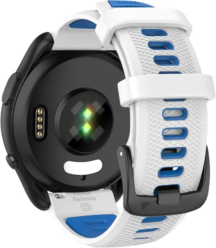Vista 14 de OVERSTEP - Banda de liberación rápida de 0.866 in para Garmin Forerunner Verde militar Negro