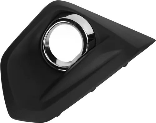 Vista 8 de Focket Bisel de la luz antiniebla, cubierta de luz antiniebla para parachoques delantero del conductor/pasajero, lado izquierdo/derecho, cromado