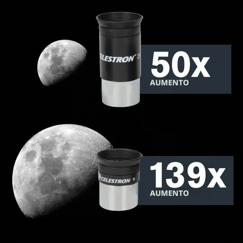 Vista 8 de Telescopio computarizado Celestron modelo NexStar 130 SLT