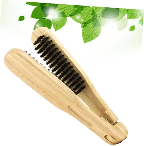 Vista 3 de 2 peines alisadores de cabello para mujer, pinza para el cabello, cepillo para enderezar el cabello, cepillo para enderezar el cabello, peine