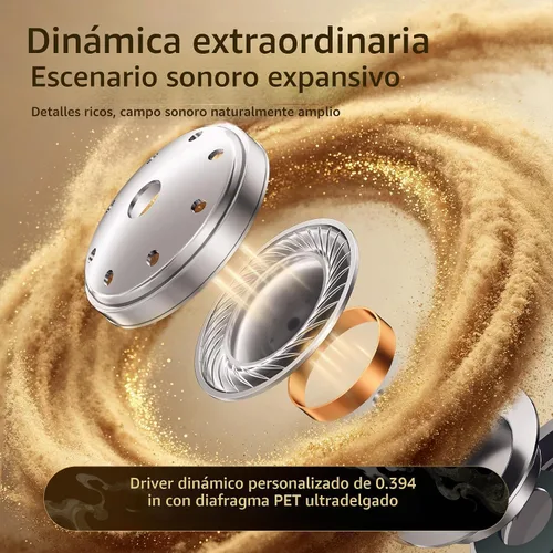 Vista 3 de KBEAR K01 PRO Auriculares con cable para juegos, monitor HIFI
