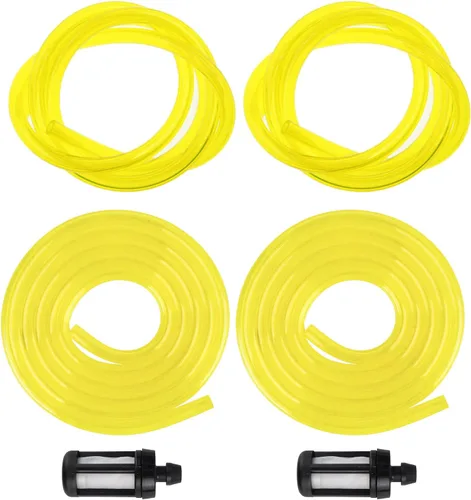 Vista 4 de Carbhub Tubo de combustible para manguera de combustible Poulan Homelite Craftman de repuesto para tubería transparente de repuesto para recortadora