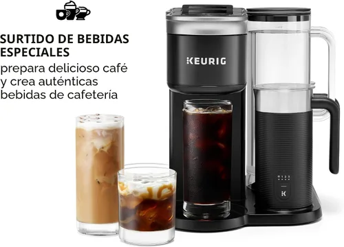 Vista 11 de Keurig K-Cafe SMART - Máquina de café de una sola porción con cápsulas K-Cup, color negro