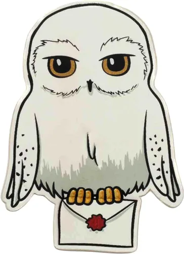 Vista 4 de Wizarding World Harry Potter - Marcapáginas con forma de hedwig (piel vegana)