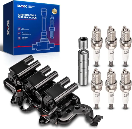 Vista 59 de Bobina de encendido KAX UF434 1 paquete Compatible con Impala, Equinox, G6, Malibu, Silverado 1500, Uplander, Torrent, Lucerne, Express 1500, Sierra