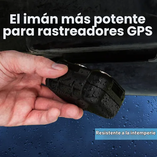 Vista 3 de Spy Tec GL-HM estuche magnético impermeable y resistente al clima para rastreadores GPS en tiempo real STI GL300 Extra-strong magnets, crushproof