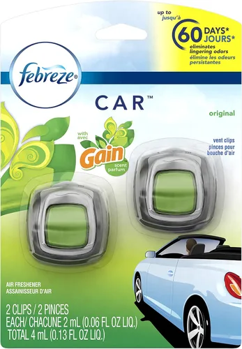 Vista 11 de Febreze Clip de ventilación para automóvil con aroma Downy April Fresh