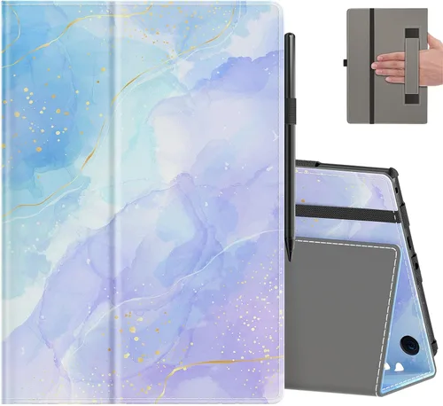 Vista 13 de COOWPS Funda para tableta Amazon Fire HD 10 (13ª/11ª generación, versión 2023/2021) de 10.1" – Funda plegable delgada con función de encendido
