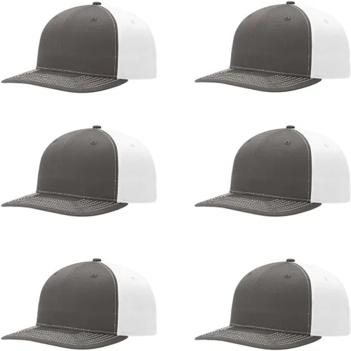 Vista 85 de Richardson 312 Gorra de béisbol ajustable con correa trasera de sarga Paquetes a granel disponibles - Talla única