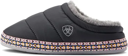 Vista 2 de ARIAT Pantuflas Crius para mujer, cálidas, cómodas, con forro de sherpa