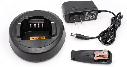 Vista 2 de PMLN5228A PMLN5398 Cargador rápido para Motorola CP185 CP100D CP476 CP477 CP1300 CP1600 CP1660 EP350 CP140 CP145 CP160 Radios bidireccionales