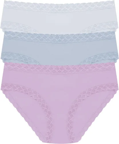Vista 19 de Natori Paquete de 3 bragas Bliss Girl para mujer Café