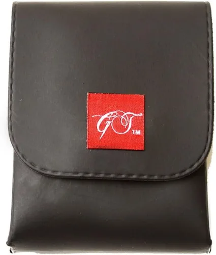 Vista 3 de Gafas de sol plegables negras mate + estuche GT