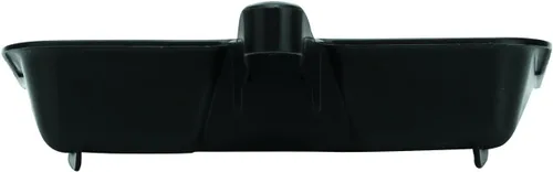 Vista 4 de Rubbermaid Commercial Products - Recogedor de alta resistencia, color carbón y escoba comercial de 12 pulgadas, color amarillo, cerdas naturales
