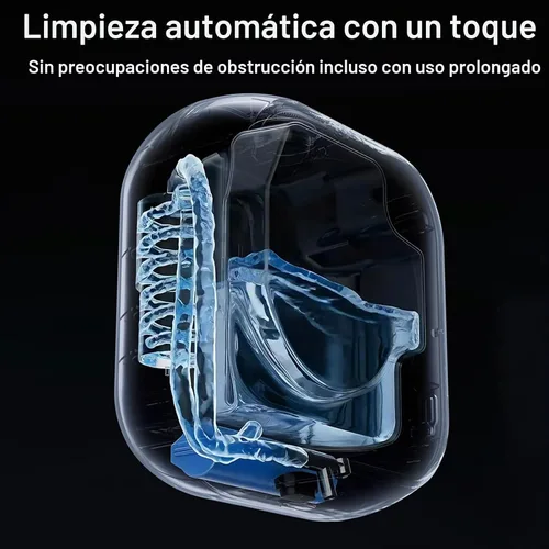 Vista 4 de Dispensador automático de jabón sin contacto, dispensador de jabón de espuma de 5 niveles visuales, tanque de almacenamiento de líquido de 11.3