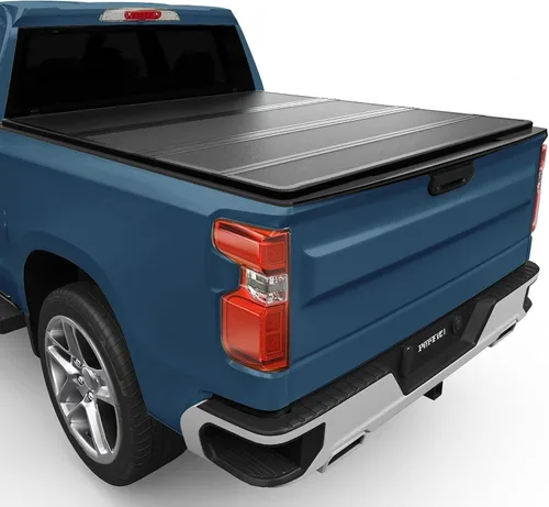Vista 10 de Perfit Liner Black Flag - Cubierta enrollable suave para caja de camioneta compatible con Chevy Silverado 1500 GMC Sierra 1500 2007-2026 de 5.8