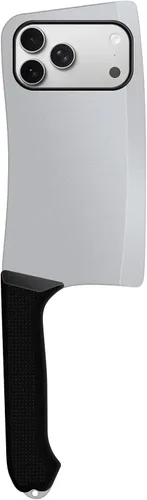 Vista 8 de para iPhone 11 Funda de silicona creativa, linda, imitación de alto nivel, divertida, con forma de cuchillo de cocina, antideslizante y protectora