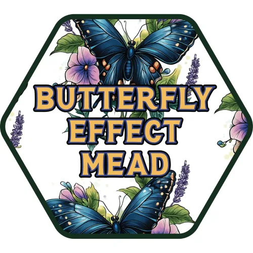 Vista 3 de Craft A Brew - Mead Maker's Choice - Kit de recetas de hidromiel con efecto mariposa - Ingredientes e instrucciones para la fermentación