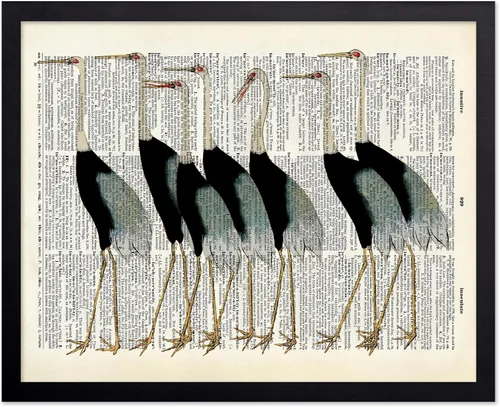 Vista 72 de Poster Master Póster artístico de diccionario, diseño de mariposa sobre gato, arte de gato y mariposa, regalo para veterinarios, amantes