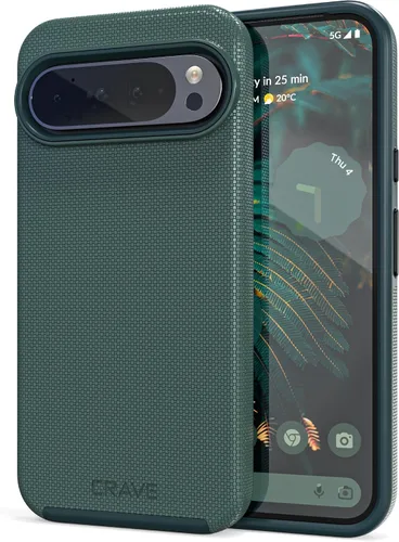 Vista 30 de Crave Dual Guard para Google Pixel 6 Pro, funda de doble capa de protección contra golpes para Google Pixel 6 Pro - Aguamarina