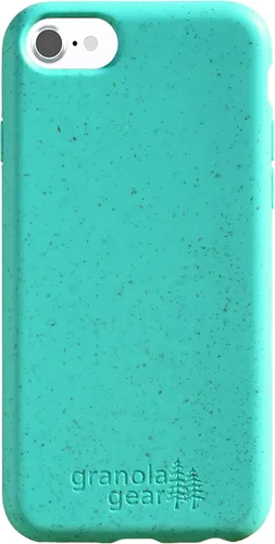 Vista 10 de Eco by GranolaGear - Funda ecológica para iPhone 6/6s/7/8/SE - Biodegradable, compostable, sin plástico, hecha de plantas - Piedra negra