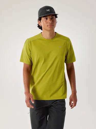 Vista 7 de Arc'teryx Cormac - Camisa de cuello redondo para hombre, transpirable, de secado rápido, para entrenamiento de gimnasio, senderismo, correr