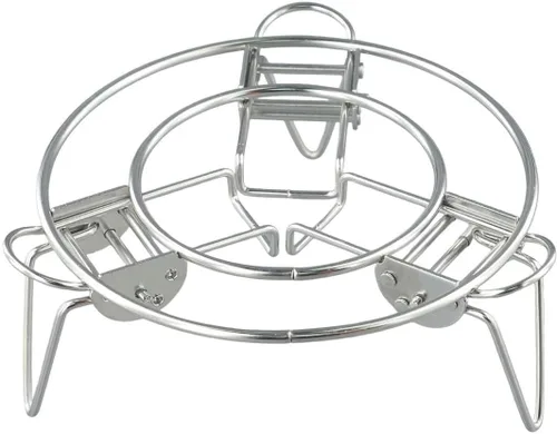 Vista 6 de Innovative Adjustable Design 304 Stainless Steel Steamer Rack For Efficient Cooking In Pressure Cookers And As A Convenient Cooling Stand