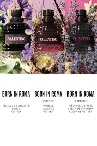 Vista 4 de Uomo Born In Roma Intense por Valentino para hombre - 3.4 oz EDP Spray