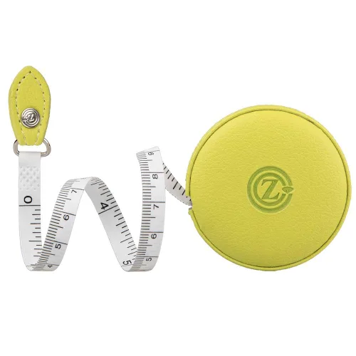 Vista 23 de Cinta métrica para costura, tela médica para el cuerpo, sastre, manualidades, dieta, cinta métrica de 60 pulgadas/1.5M de doble cara retráctil con 1