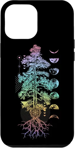 Vista 26 de Tree of Life Phases of The Moon Yoga Chakra Gift Case for iPhone 17