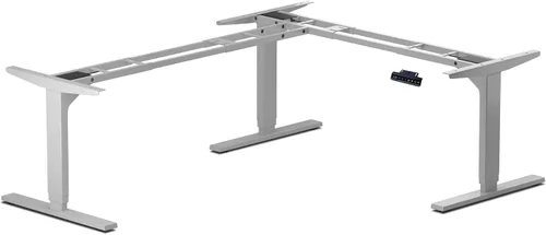 Vista 6 de PROGRESSIVE AUTOMATIONS Marco de escritorio individual ajustable en altura – Pequeño elevador eléctrico de mesa de escritorio de pie, carrera