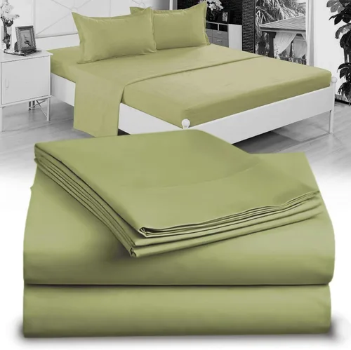 Vista 39 de Juego de Sábanas Twin - Sábanas de Cama Twin de Microfibra Ultra-Suave 1800 - Doble Cepillado - Bolsillos Profundos - Ajuste Fácil - Sin Arrugas Gris