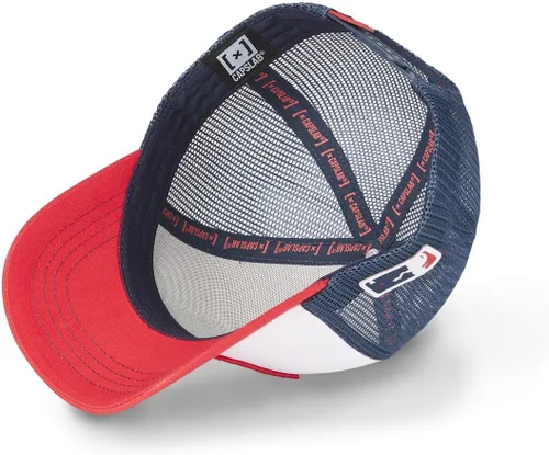 Vista 3 de X CAPSLAB Trucker Hat Breathable Mesh Embroided Patch Trucker Cap Adjustable Snapback
