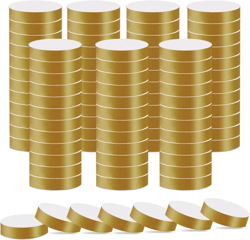 Vista 13 de Paquete de 1400 pulseras de papel para eventos, 7 colores impermeables de neón para fiestas, brazaletes de papel para identificación, muñequeras