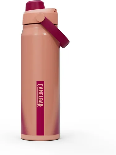 Vista 24 de CamelBak Thrive Chug - Botella de agua aislada de acero inoxidable, color negro, 20 onzas