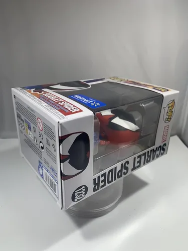 Vista 6 de Funko Spider-Man Scarlet Spider Pop! Figura coleccionable de vinilo Bobble-Head - Edición limitada exclusiva