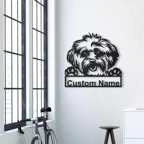 Vista 65 de Letrero de madera personalizado de perro Airedale Terrier Letrero de madera personalizado Airedale Terrier Airedale Terrier divertido Regalo