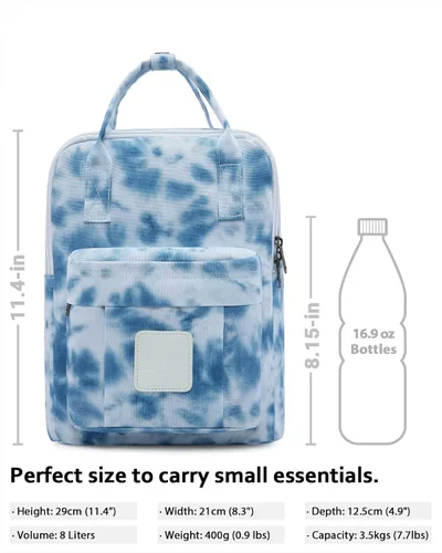 Vista 30 de HotStyle BESTIE - Mini mochila de varios colores y patrones, tamaño pequeño
