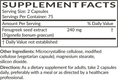 Vista 6 de Futurebiotics Fenogreco Extra Strength Apoya la Buena Salud y el Bienestar en General, Sin OGM, 150 Cápsulas Vegetarianas